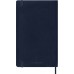 Блокнот Moleskine CLASSIC SOFT QP618B20 Large 130х210мм 192стр. нелинованный мягкая обложка синий сапфир