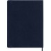 Блокнот Moleskine CLASSIC SOFT QP621B20 XLarge 190х250мм 192стр. линейка мягкая обложка синий сапфир