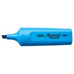 Текстовыделитель Deli Accent ES621BLUE Delight скошенный пиш. наконечник 1-5мм синий