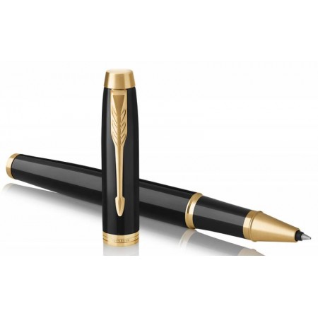 Ручка роллер Parker IM Core T321 (1931659) Black GT F черн. черн. подар.кор.