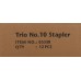 Степлер Kw-Trio 05330d/gray Trio N10 (10листов) темно-серый 100скоб