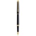 Ручка перьев. Waterman Hemisphere (S0920610) Mars Black GT F сталь нержавеющая подар.кор.