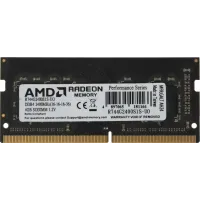 Память DDR4 4Gb 2400MHz AMD R744G2400S1S-UO Radeon R7 Performance Series OEM PC4-19200 CL17 SO-DIMM 260-pin 1.2В OEM