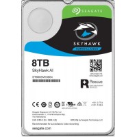 Жесткий диск Seagate Original SATA-III 8TB ST8000VE0004 Video SkyHawkAI 512E (7200rpm) 256Mb 3.5"