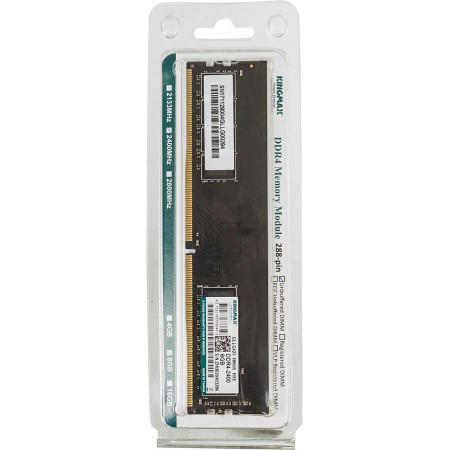 Память DDR4 8Gb 2400MHz Kingmax KM-LD4-2400-8GS RTL PC4-19200 CL16 DIMM 288-pin 1.2В Ret