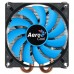 Устройство охлаждения(кулер) Aerocool Verkho 2 Slim Soc-AM4/1151/1200 черный/синий 4-pin 18-27dB Al+Cu 105W 403gr Ret