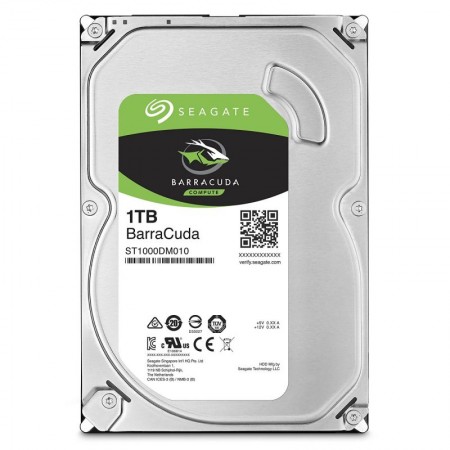 Жесткий диск Seagate SATA-III 1TB ST1000DM010 Desktop Barracuda 4KN (7200rpm) 64Mb 3.5"