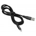 Кабель Digma LIGHT-1.2M-BLK USB (m)-Lightning (m) 1.2м черный