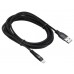 Кабель Digma LIGHT-3M-BRAIDED-BLK USB (m)-Lightning (m) 3м черный