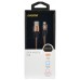 Кабель Digma MICROUSB-0.15M-BLK USB (m)-micro USB (m) 0.15м коричневый