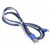 Кабель Digma MICROUSB-1.2M-BRAIDED-BL USB (m)-micro USB (m) 1.2м синий