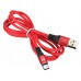 Кабель Digma TYPE-C-1.2M-BRAIDED-R USB (m)-USB Type-C (m) 1.2м красный