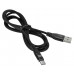 Кабель Digma TYPE-C-1.2M-BRAIDED-BLK USB (m)-USB Type-C (m) 1.2м черный