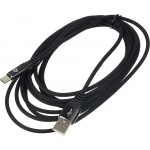 Кабель Digma TYPE-C-3M-BRAIDED-BLK USB (m)-USB Type-C (m) 3м черный