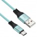 Кабель Digma TYPE-C-1.2M-BRAIDED-GR USB (m)-USB Type-C (m) 1.2м зеленый