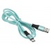 Кабель Digma TYPE-C-1.2M-BRAIDED-GR USB (m)-USB Type-C (m) 1.2м зеленый