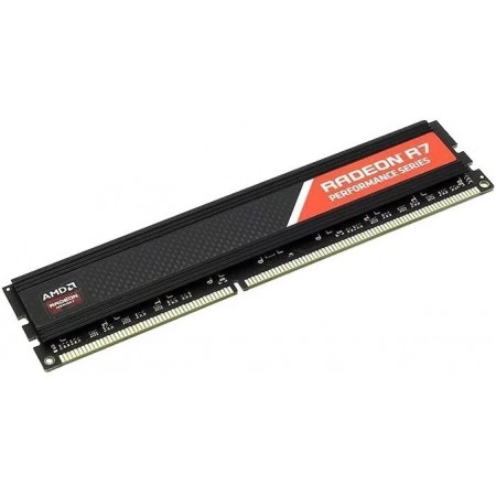 Память DDR4 4Gb 2666MHz AMD R744G2606U1S-UO Radeon R7 Performance Series OEM PC4-21300 CL16 DIMM 288-pin 1.2В OEM