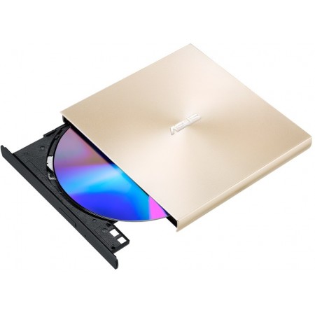 Привод DVD-RW Asus SDRW-08U9M-U золотистый USB slim ultra slim M-Disk Mac внешний RTL