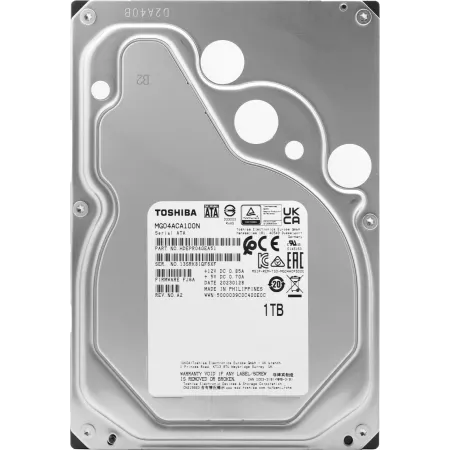 Жесткий диск Toshiba SATA-III 1TB MG04ACA100N Server Enterprise Capacity 512N (7200rpm) 128Mb 3.5"