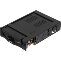 Сменный бокс для HDD AgeStar SR3P-SW-2F SATA SATA пластик черный hotswap 3.5"