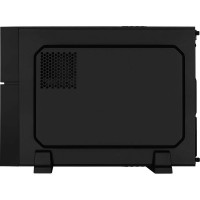 Корпус Aerocool Playa Slim черный без БП mATX 1x80mm 2xUSB3.0 audio bott PSU