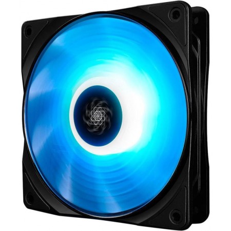 Вентилятор для корпуса Deepcool RF 120 RGB 120х120x25 черный 4-pin 27дБ (DP-FRGB-RF120-1C) Ret