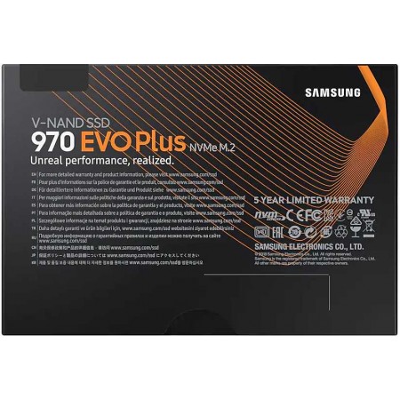 Накопитель SSD Samsung PCIe 3.0 x4 500GB MZ-V7S500BW 970 EVO Plus M.2 2280