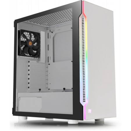 Корпус Thermaltake H200 TG Snow RGB белый без БП ATX 5x120mm 5x140mm 2xUSB3.0 audio bott PSU