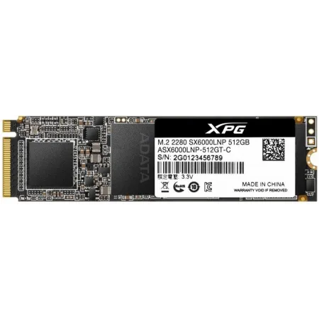 Накопитель SSD A-Data PCIe 3.0 x4 512GB ASX6000LNP-512GT-C XPG SX6000 Lite M.2 2280 Накопитель SSD A-Data PCIe 3.0 x4 512GB ASX6000LNP-512GT-C XPG SX6000 Lite M.2 2280