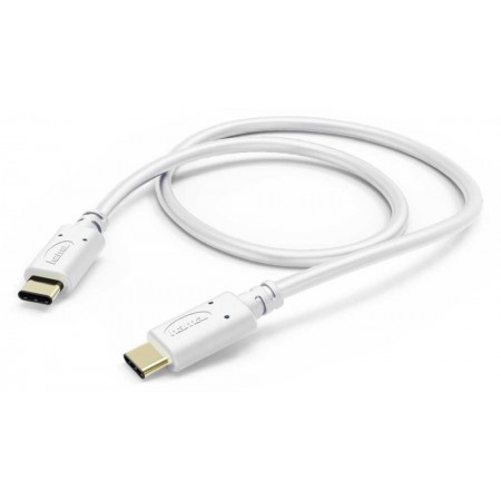 Кабель Hama 00183330 USB Type-C (m)-USB Type-C (m) 1м белый