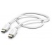 Кабель Hama 00183330 USB Type-C (m)-USB Type-C (m) 1м белый