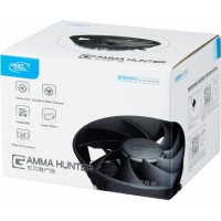Устройство охлаждения(кулер) Deepcool Gamma Hunter Soc-AM5/AM4/1151/1200 черный 3-pin 21dB Al 95W 252gr Ret (DP-MCAL-HT)