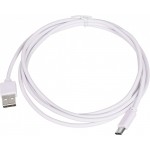 Кабель USB (m)-USB Type-C (m) 1.8м белый