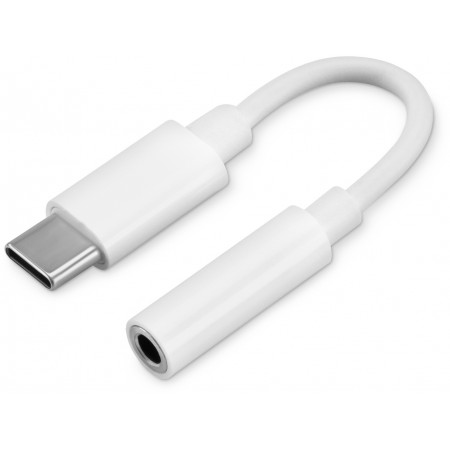 Переходник Buro BHP TPC-JCK Jack 3.5 (f)-USB Type-C (m) белый