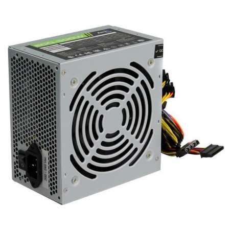 Блок питания Aerocool ATX 500W ECO-500 (20+4pin) 120mm fan 3xSATA RTL