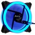 Вентилятор для корпуса Aerocool Rev LED 120х120 черный 3-pin 15дБ (REV BLUE 120) Ret