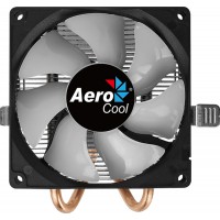 Устройство охлаждения(кулер) Aerocool Air Frost 2 RGB Soc-AM5/AM4/1151/1200/1700 черный/белый 3-pin 26dB Al+Cu 110W 250gr Ret (AIR FROST 2 FRGB 3P)