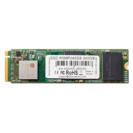 Накопитель SSD AMD PCIe 3.0 x4 240GB R5MP240G8 Radeon M.2 2280