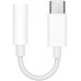 Переходник Apple MU7E2ZM/A Jack 3.5 (f)-USB Type-C (m) белый