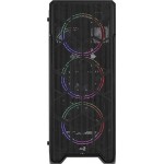 Корпус Aerocool Ore Saturn FRGB-G-BK-v1 черный без БП ATX 3x120mm 2xUSB2.0 1xUSB3.0 audio bott PSU