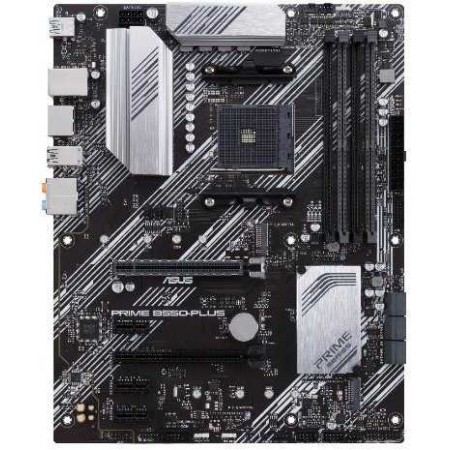 Материнская плата Asus PRIME B550-PLUS Soc-AM4 AMD B550 4xDDR4 ATX AC`97 8ch(7.1) GbLAN RAID+HDMI+DP