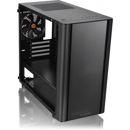 Корпус Thermaltake V150 TG черный без БП mATX 3x120mm 3x140mm 2xUSB2.0 1xUSB3.0 audio bott PSU