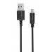 Кабель SunWind USB (m)-micro USB (m) 1м черный