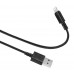 Кабель SunWind USB (m)-Lightning (m) 1.2м черный блистер