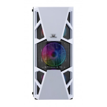 Корпус Formula CL-3303W RGB белый без БП ATX 2x120mm 2xUSB2.0 1xUSB3.0 audio bott PSU