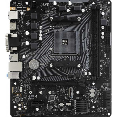 Материнская плата Asrock B550M-HDV Soc-AM4 AMD B550 2xDDR4 mATX AC`97 8ch(7.1) GbLAN RAID+VGA+DVI+HDMI