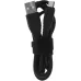 Кабель BoraSCO Fishbone 38499 USB (m)-micro USB (m) 1м черный