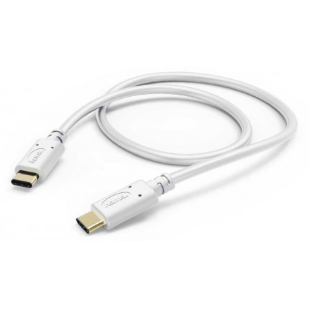 Кабель Hama 00183328 USB Type-C (m)-USB Type-C (m) 1.5м белый