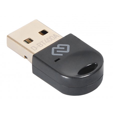 Адаптер USB Digma D-BT400A BT4.0+EDR class 1.5 20м черный