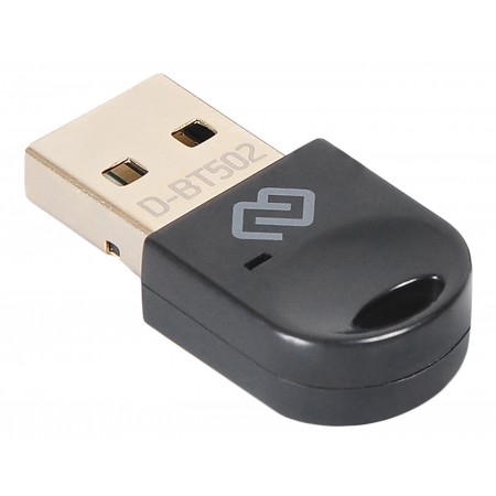 Адаптер USB Digma D-BT502 BT5.0+EDR class 1.5 20м черный